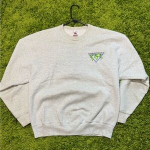 Vintage 1991 World Map‎ Crewneck
